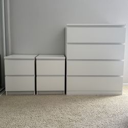 Nightstands and Dresser