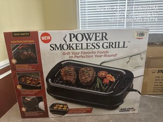 Power Smokeless Grill 1500W Indoor Electric Grill