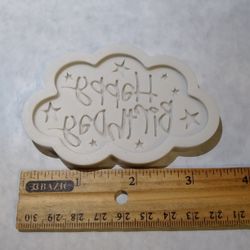 Happy Birthday Silicon Mold $8