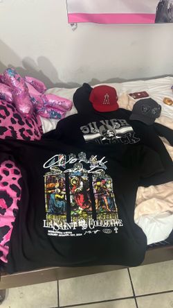 Men’s clothing and hats bundle