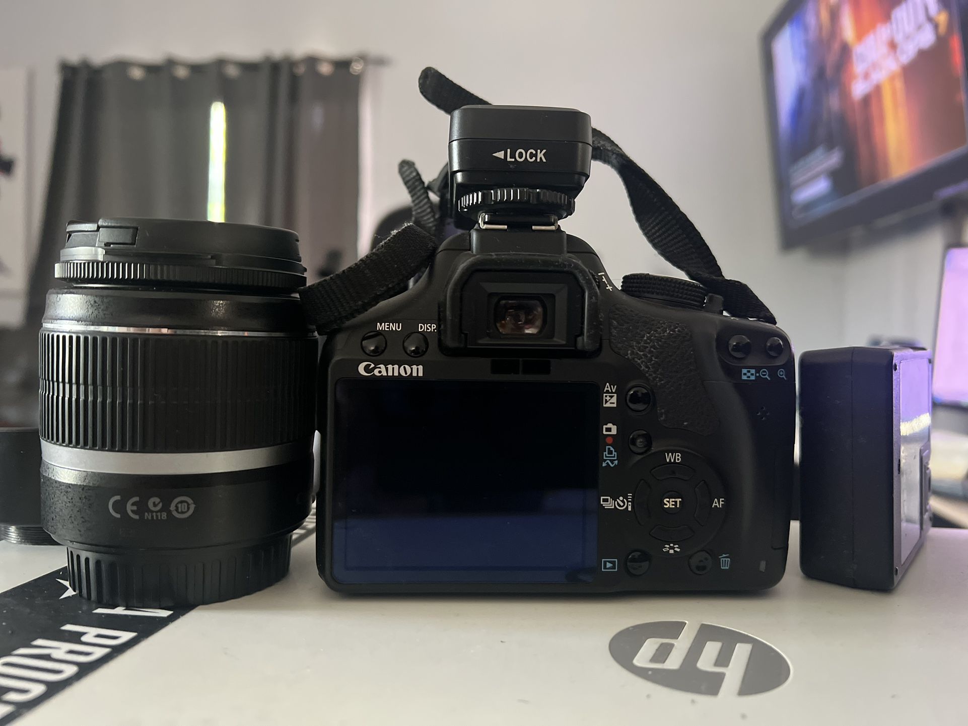 Canon T1i w/ Remote Flash Connector