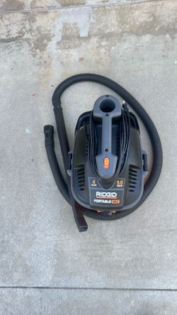 Ridgid Portable Vac 4 gallon, 5.0 Peal HP, Vacuum