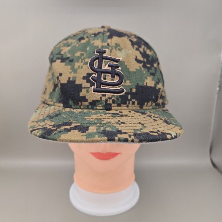 New Era 59Fifty St. Louis Cardinals Digital Camo Fitted Hat Size 7 1/2