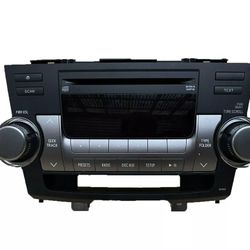 08 09 10 11 12 TOYOTA Highlander OEM Radio Aux MP3 WMA CD Player Stereo A518AW