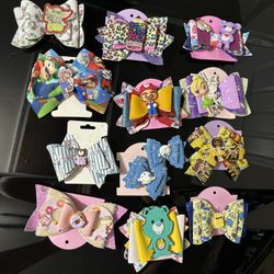 Bows All New And Hand Made With Clay Decorating Doll 