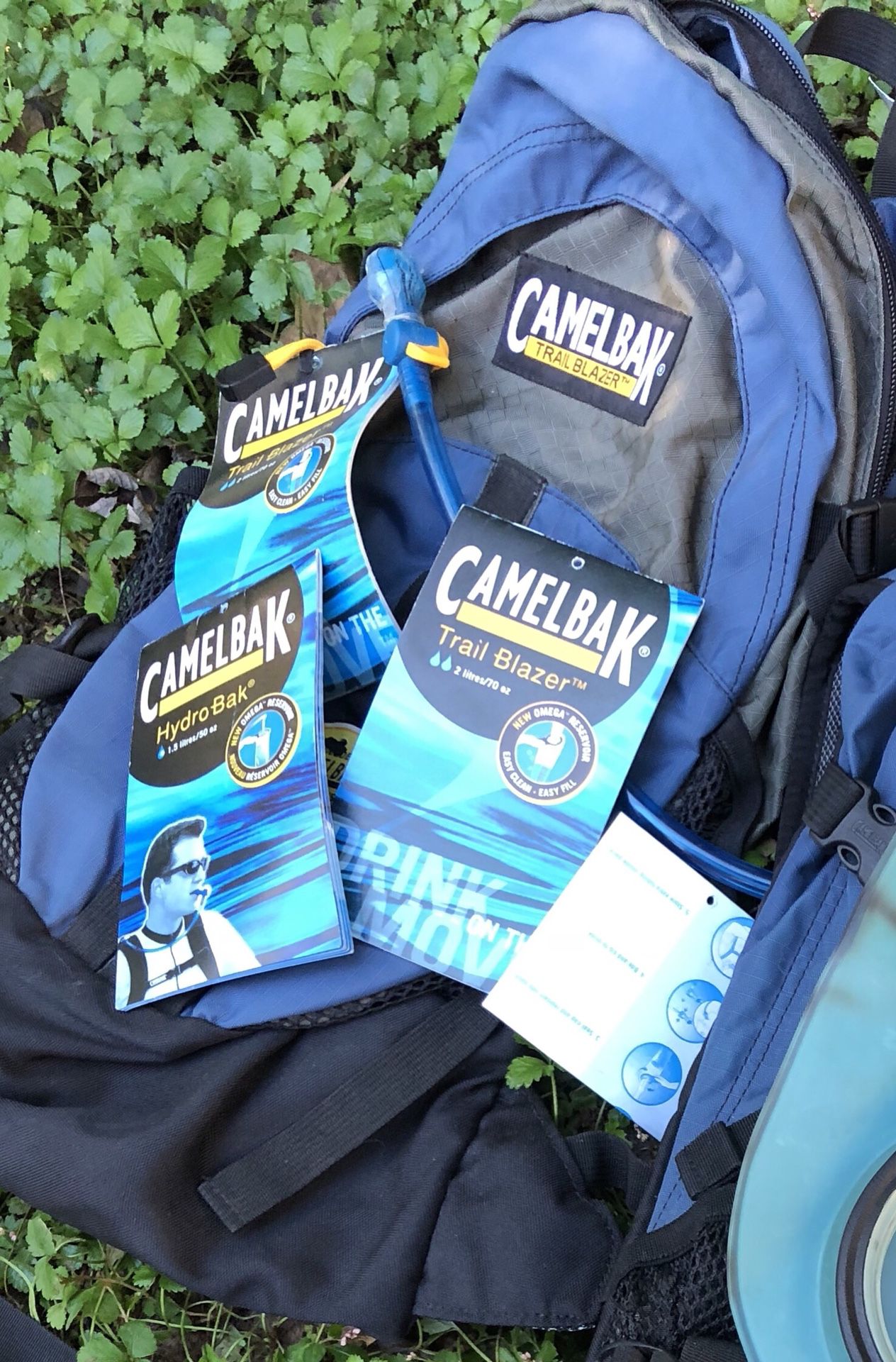 Two NEW Camelback water system backpacks: Trailblazer and Hydrobak.