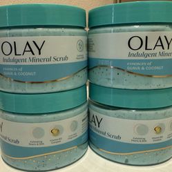 Olay Indulgent Mineral Scrub Body Wash with Essences of Guava and Coconut , 11 oz