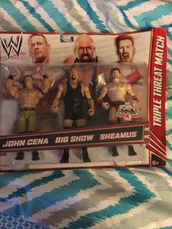 WWE Triple Threat Figures