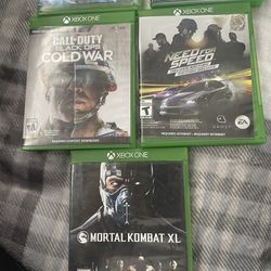 Xbox One Games All Sold Together 