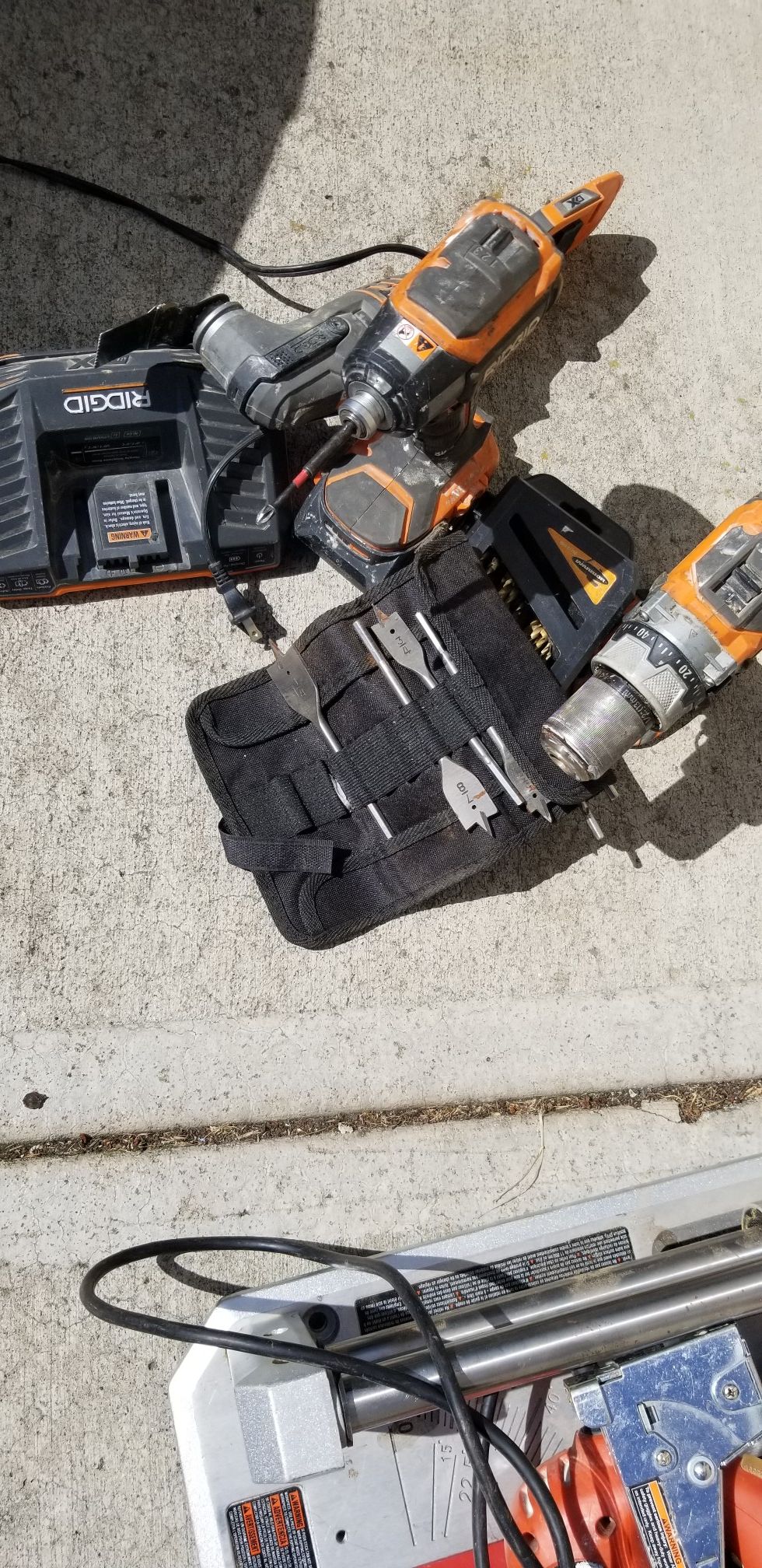 Construction drills