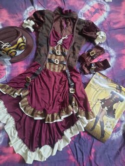 Steampunk Girl Size M adult