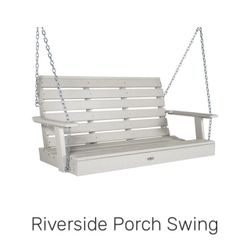 Brand new porch swing
