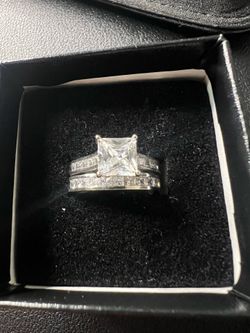 Sterling silver ring set