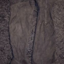 Black Knee-High Boots