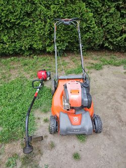 Lawnmower  & weedwacker