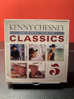 KENNY CHESNEY - Original Album Classics - 5 CD - Box Set - Used
