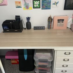 Office Desk + Free Chair 