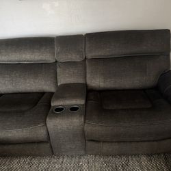 Grey Sectional Only 1year Old