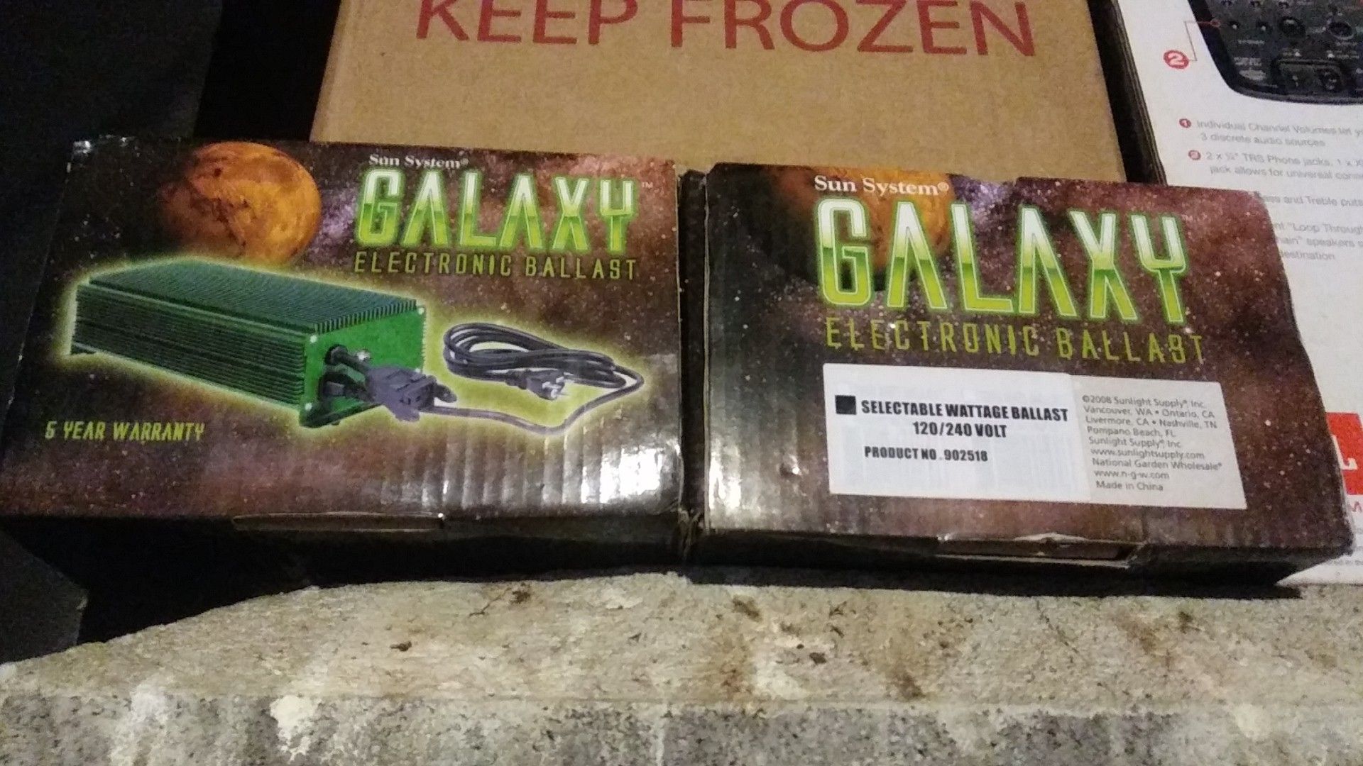 Galaxy electronic ballast thousand watt