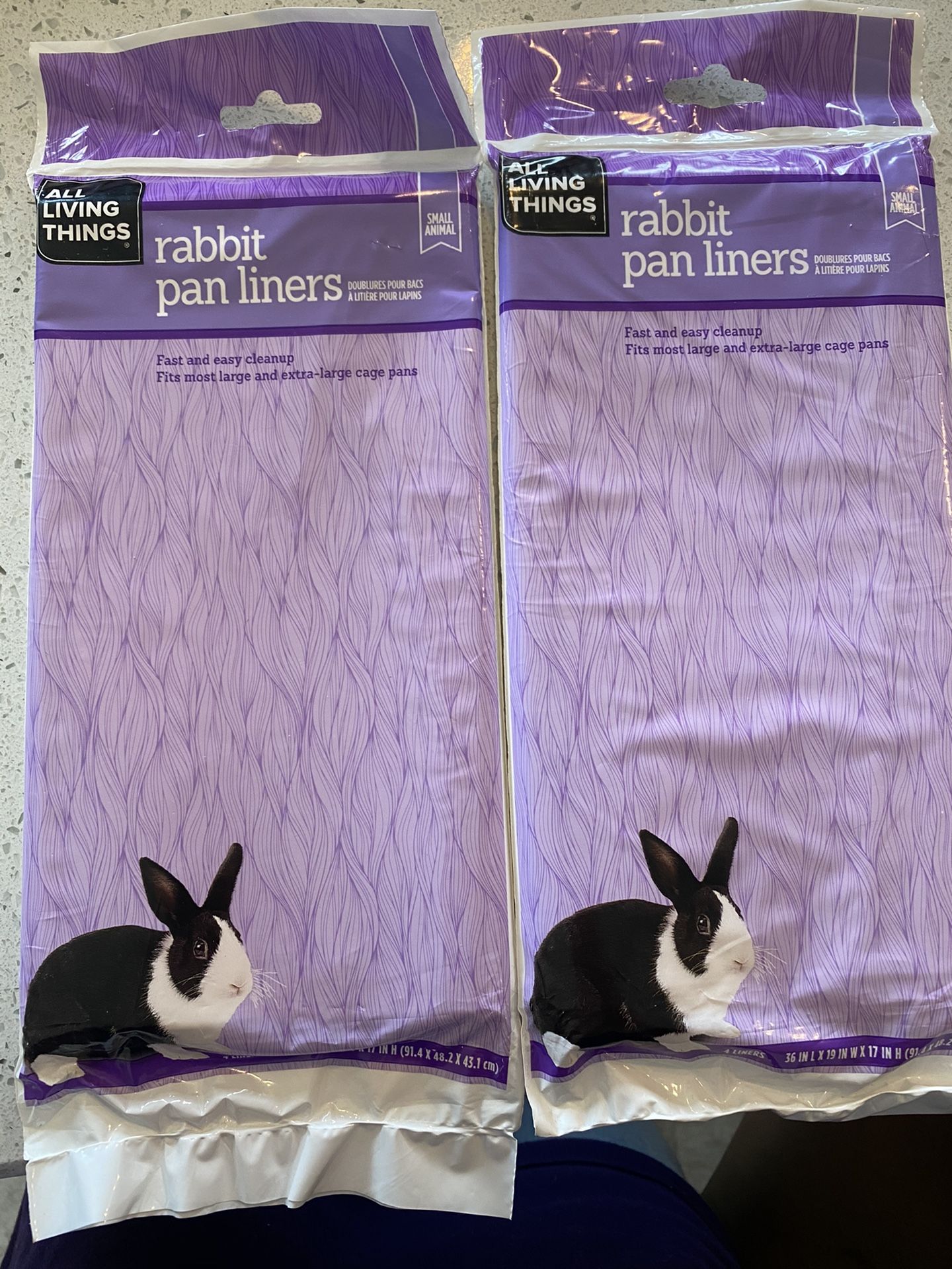 All living things rabbit pan liners