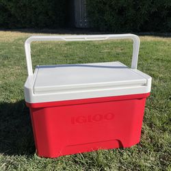 Red cooler/ lunch box