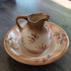 Bowl And Pitcher Set