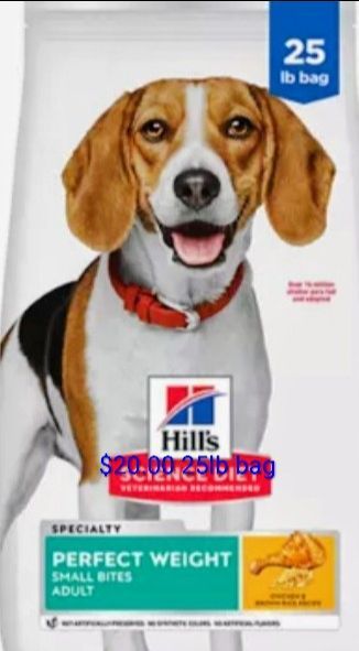 Science Diet small bites dog food unopened