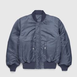 Alpha Industries Highsnobiety MA-1 Bomber Steel Navy Jacket Winter Coat