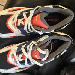 Adidas  size 11 All three pairs are men's size 11.