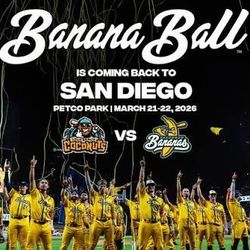 Savannah Bananas Vs Loco Beach Coconuts 