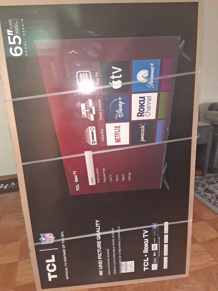 TCL 65''' Roku TV
