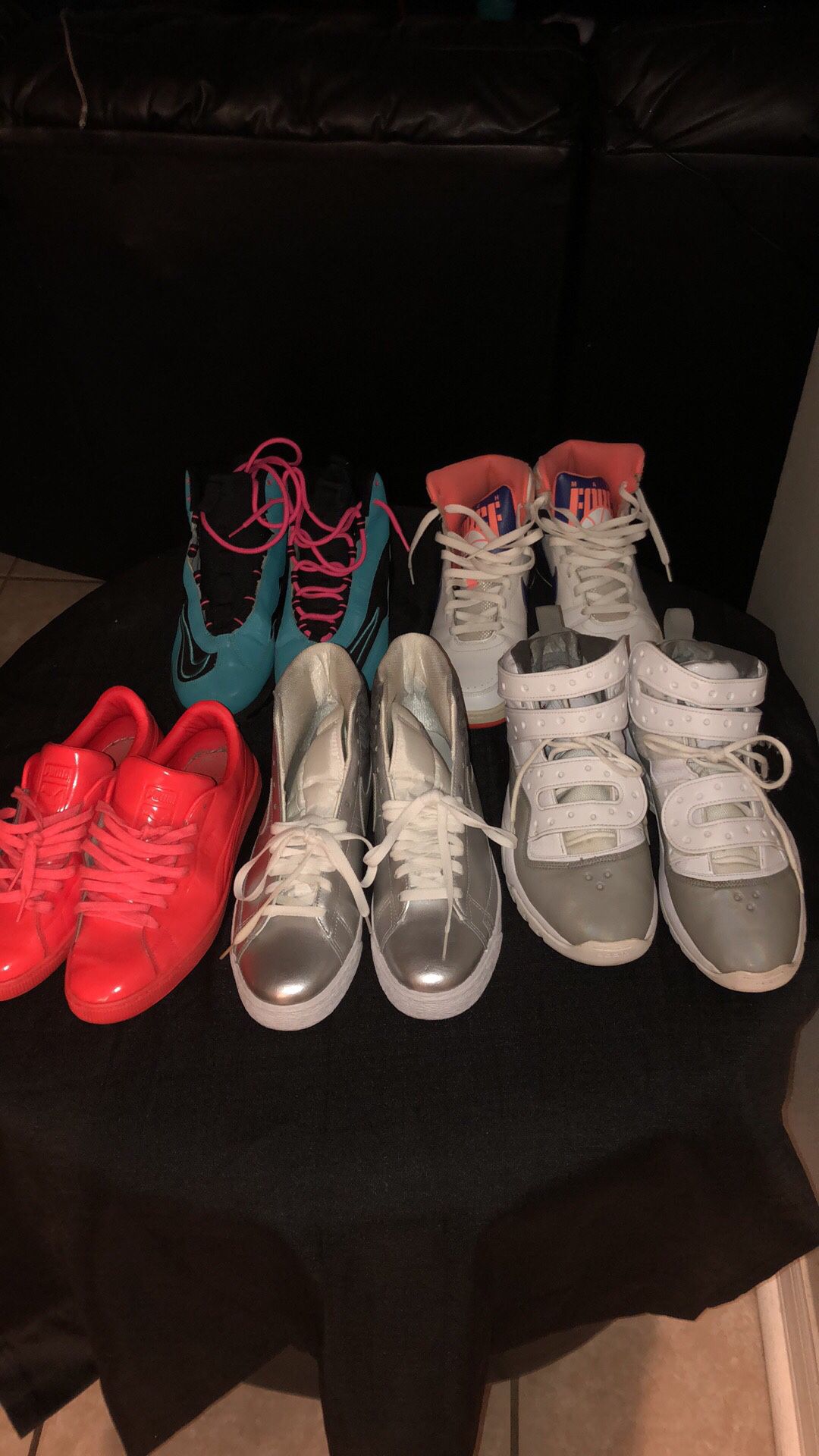 Nike puma shoe bundle
