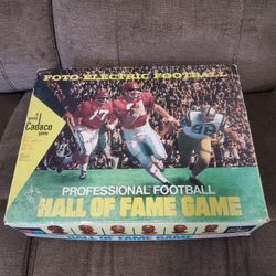 1970 Cadaco No. 233 Foto Electric Football National Pro Football Hall Of Fame Game 