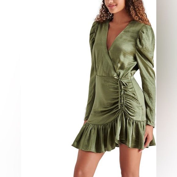 Steve Madden Nyla Long Sleeve Dress Sz S