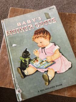Baby’s Mother Goose Nursery Rhymes Hardcover Book 1958
