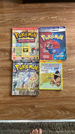 Vintage Pokemon Official Card Game Guides