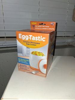Egg-Tastic Ceramic Microwave Egg Cooker