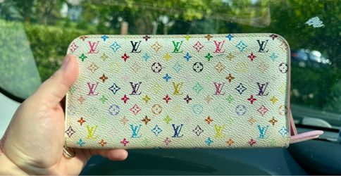 Monogram Multi-Colored Y2K LV Clutch Wallet