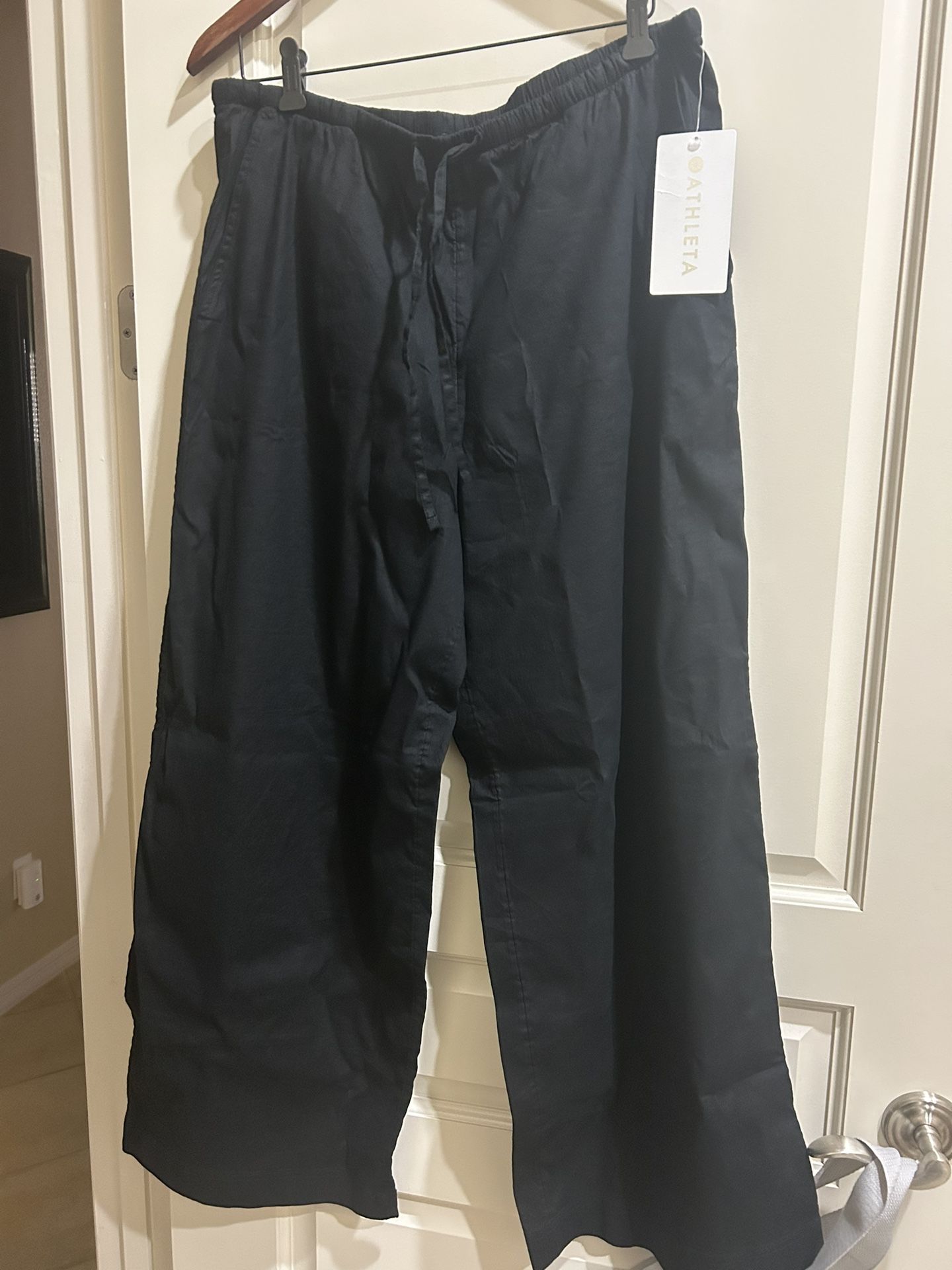 Black Linen Pants - Athleta