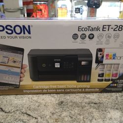 Epson Ecotank Model ET 2800 Wireless Color All-in-one Cartridge Free Super Tank Printer
