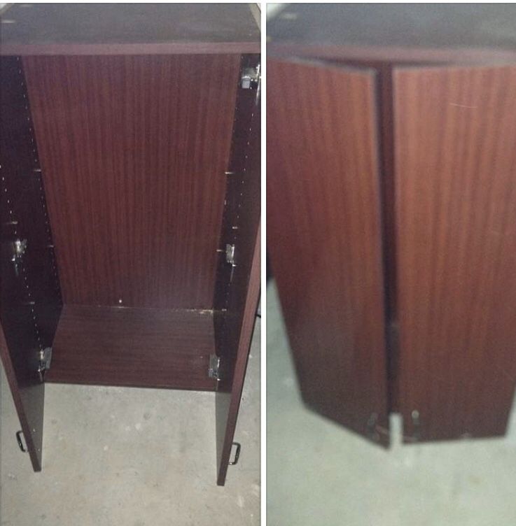 Wooden cabinet only 1