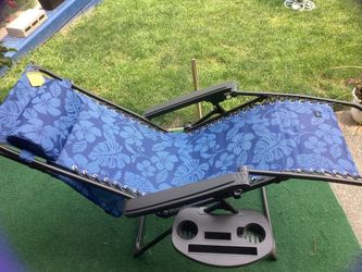 Blue Zero Gravity Chair 