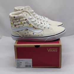 Vans Filmore Hi Pressed Floral Canvas Athletic Sneakers Women's Size 8 Skater