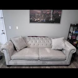 White Kallison Sofa