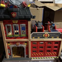 Hape Fire Station Toy