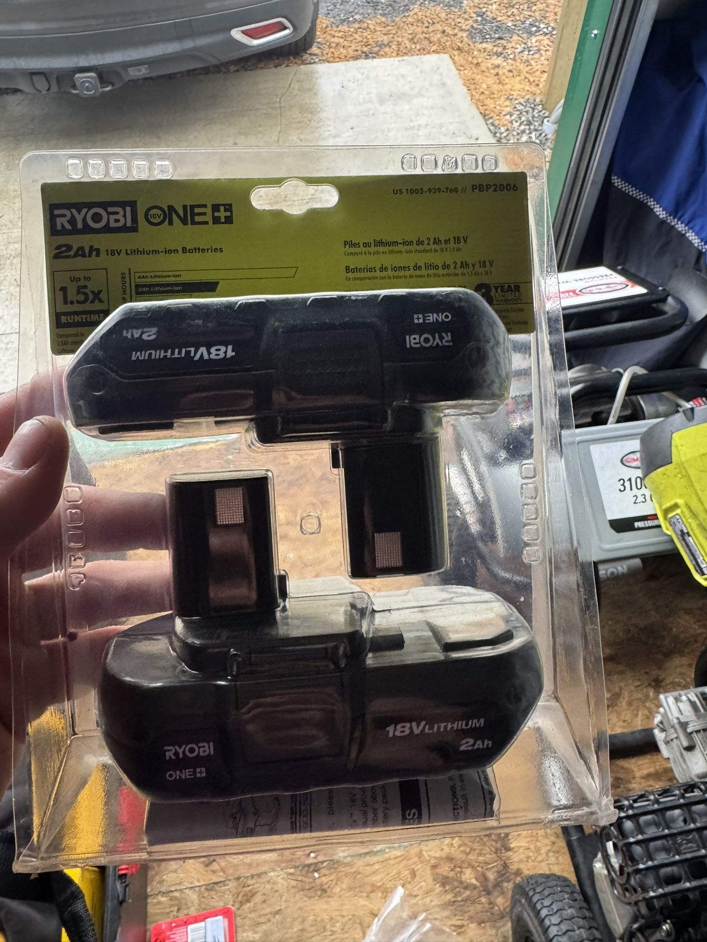 Ryobi One Batteries 