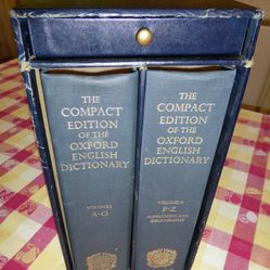 Compact Oxford English Dictionary
