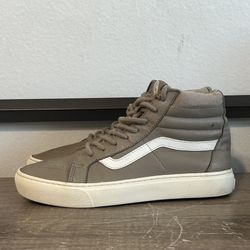 Vans Sk8-Hi Leather Women’s Shoes Size 9