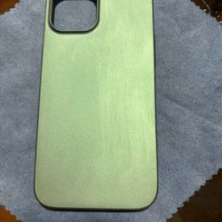 iPhone 12 Pro Max  Green Case Plus Tempered Glass
