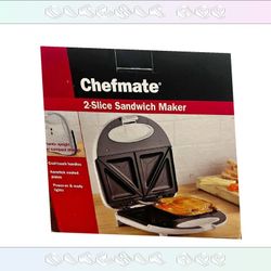 Sandwich Press Hot Toasted Meals in Minutes finish start
